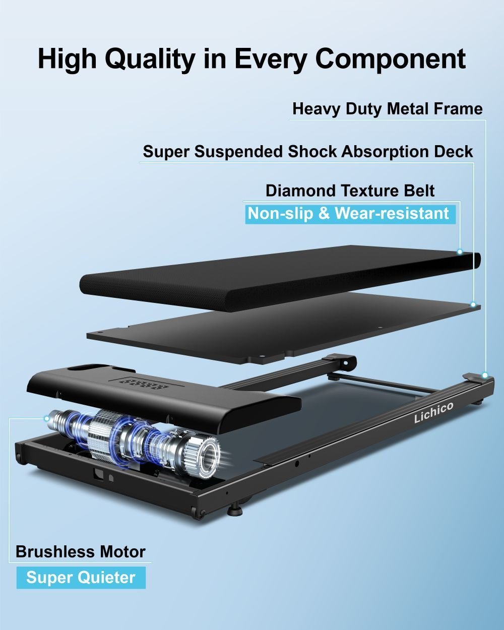 Portable Walkingpad DK-38AB-2 | Lichico.