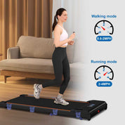 Walking Pad, Portable Treadmills with LED Display, Low Noise Walking Treadmill with APP & Remote Control Lichico Fitness US