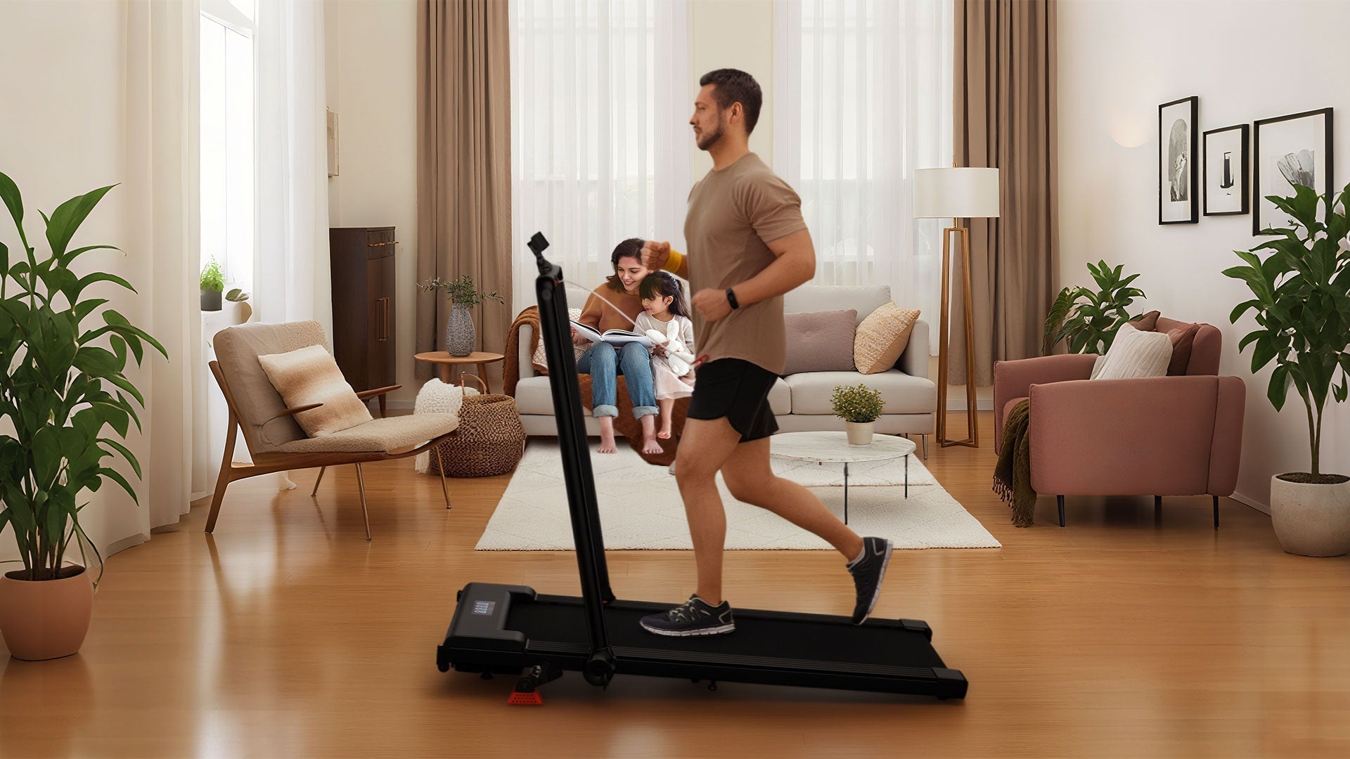 Best Foldable & Portable Treadmill for new dad