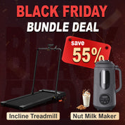 Incline Treadmill + Nut Milk Maker Lichico Fitness US