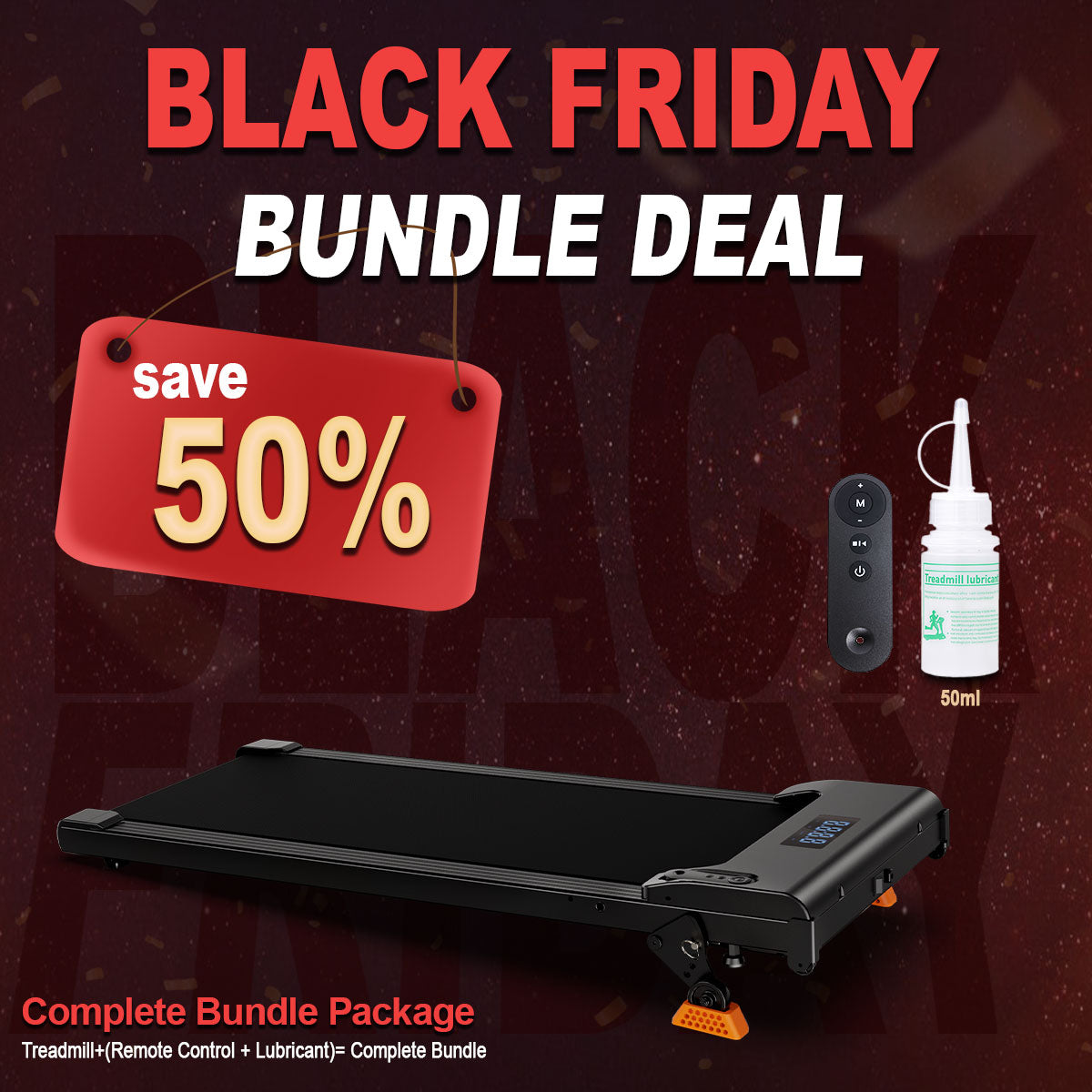 Incline Walkingpad + Accessories Lichico Fitness US