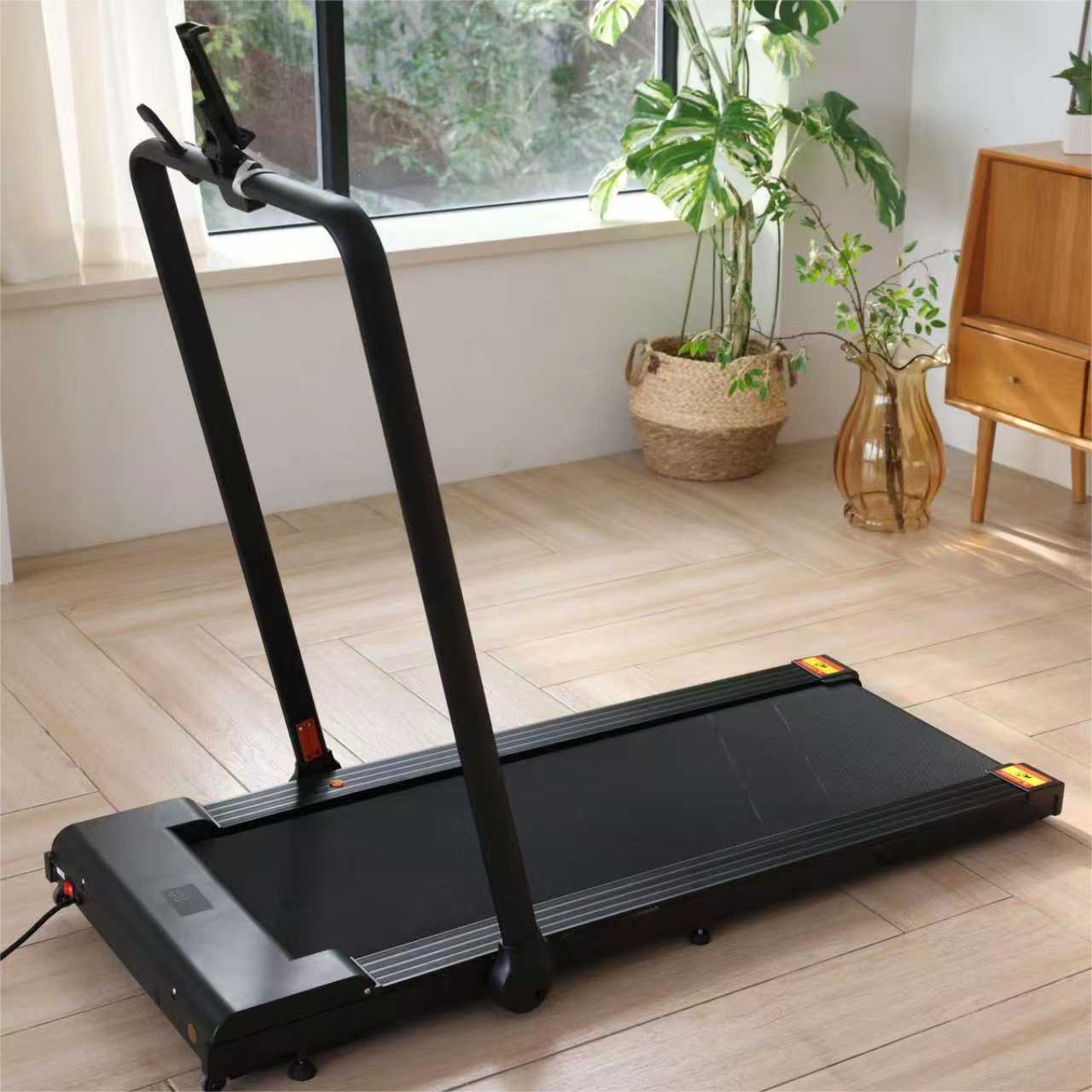 Walking Pad Treadmill, Under Desk Treadmill, Portable Small Treadmills for Home and Office，Super Quiet Brushless Motorized, Foldable Running Machine with Remote Control Lichico Fitness US