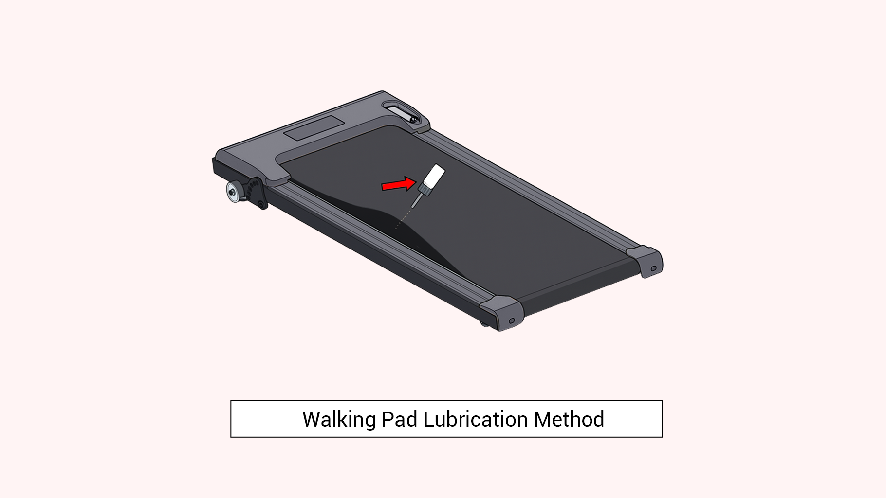 walking pad treadmill lubrication mistakes diagram