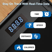 Walking Pad, Portable Treadmills with LED Display, Low Noise Walking Treadmill with APP & Remote Control Lichico Fitness US