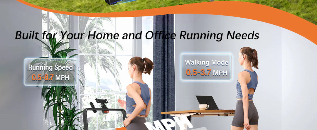 Treadmill with incline for intense calorie burning cardio