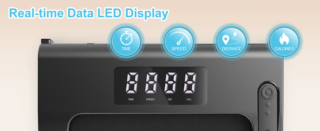 Home office under desk treadmill for standing desk setup