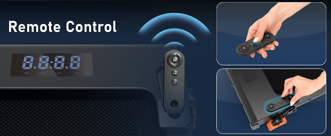 Office walking pad for increasing daily steps while working