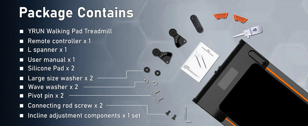 Sleek modern walking pad to match minimalist home decor